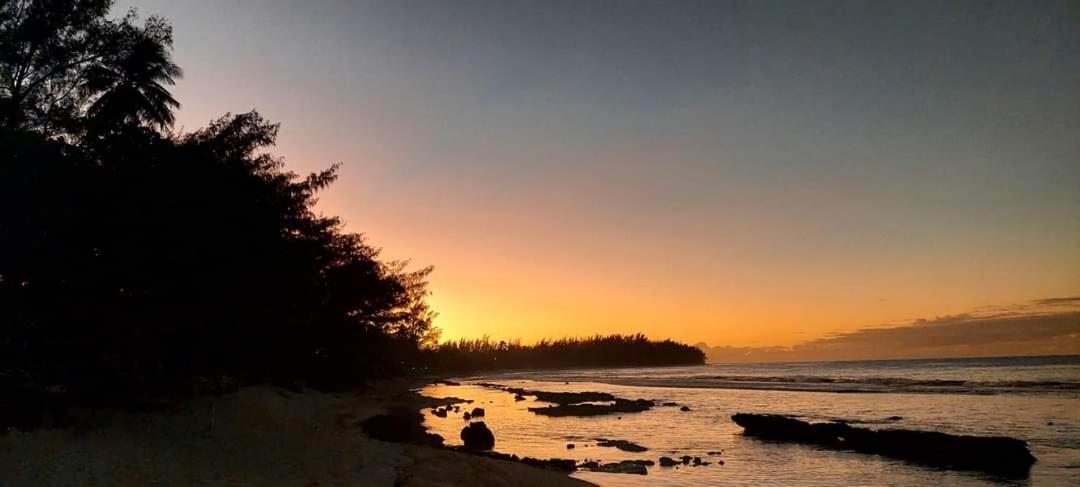 moorea temae bungalow lorry bord de mer Eksteriør bilde